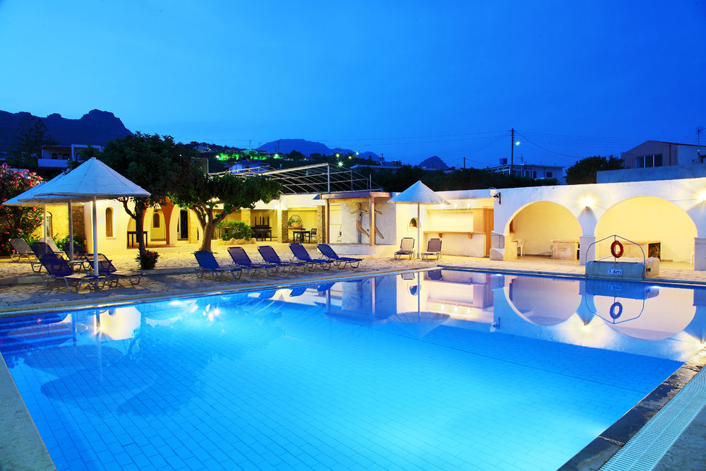 Coriva Beach Hotel & Bungalows Koutsounári Bagian luar foto