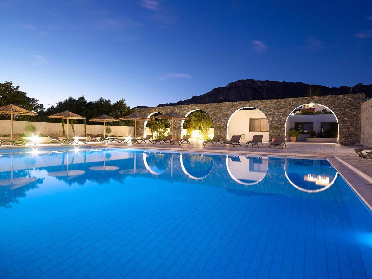 Coriva Beach Hotel & Bungalows Koutsounári Bagian luar foto