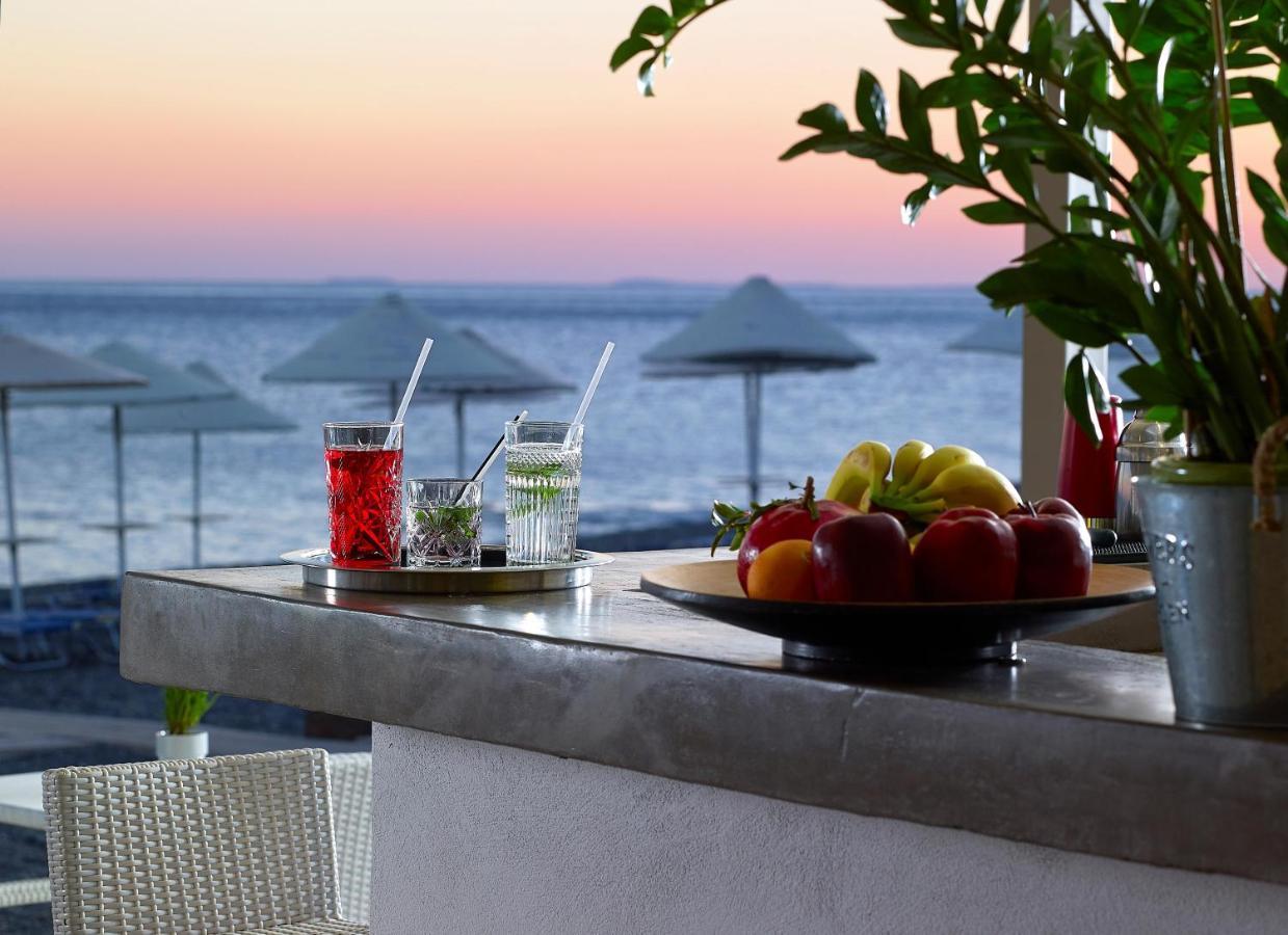 Coriva Beach Hotel & Bungalows Koutsounári Bagian luar foto