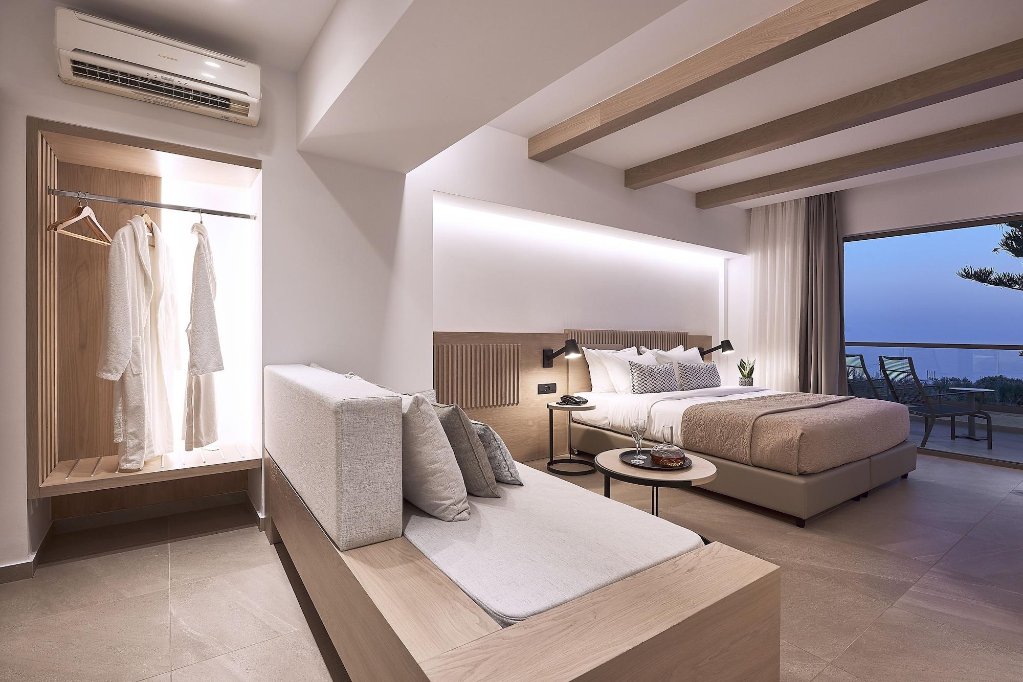 Coriva Beach Hotel & Bungalows Koutsounári Bagian luar foto